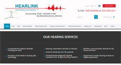 Desktop Screenshot of hearlink.com.au